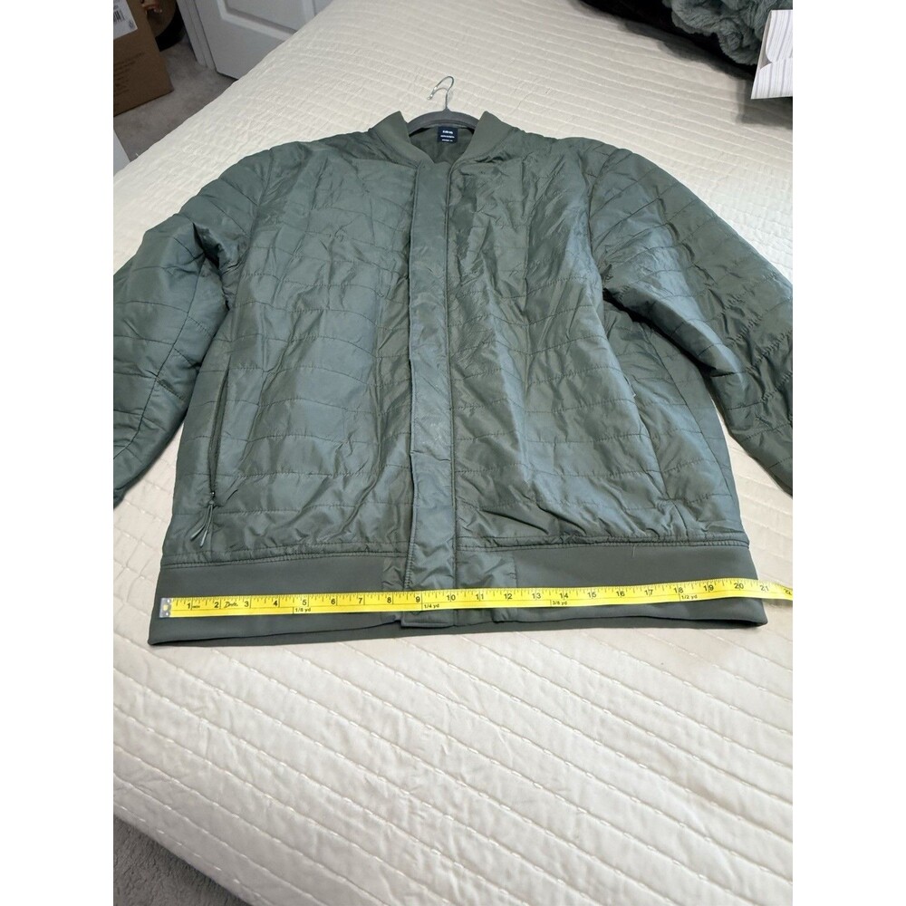 George Men’s Olive Green Bomber Jacket | Large (42-44) - Picture 4 of 7